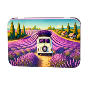 Boite à savon 125 g – Voiture dans le champs