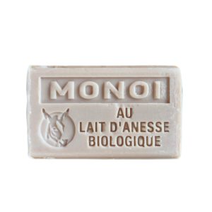 Savon lait d’ânesse bio 100g – Monoï