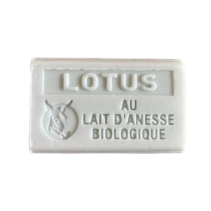 Savon lait d’ânesse bio 100g – Lotus