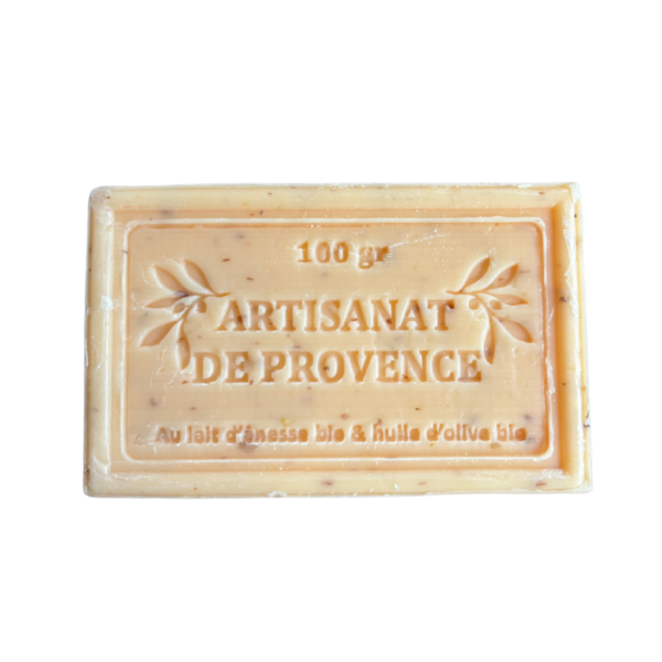 Savon lait d’ânesse bio 100g - Abricot Exfoliant – Image 2