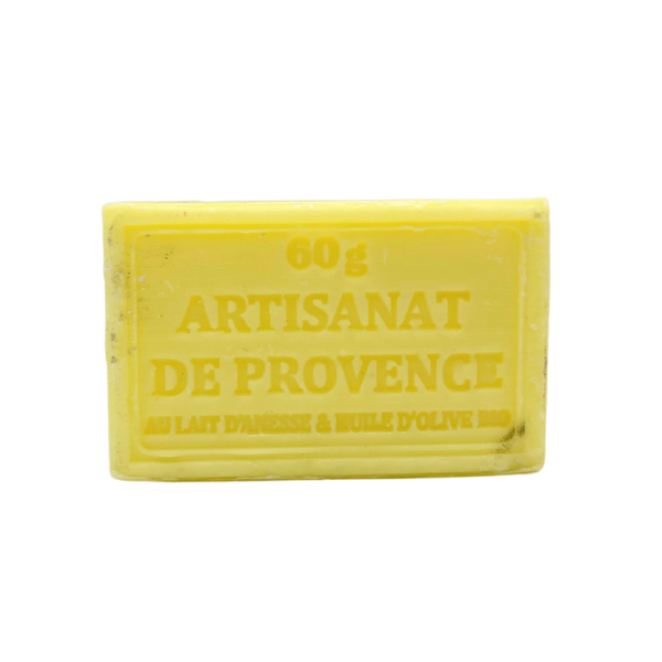 Savon lait d'ânesse bio 60g - Citron – Image 2