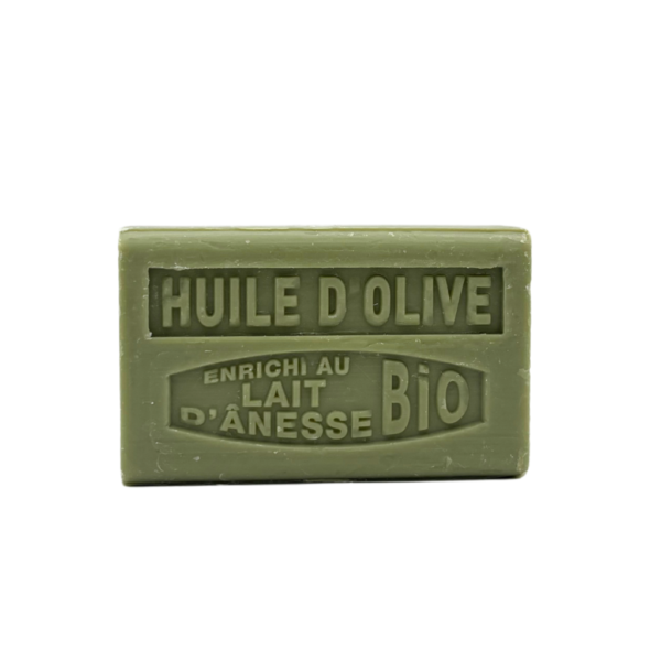 Savon lait d'ânesse bio 60g - Huile d'Olive