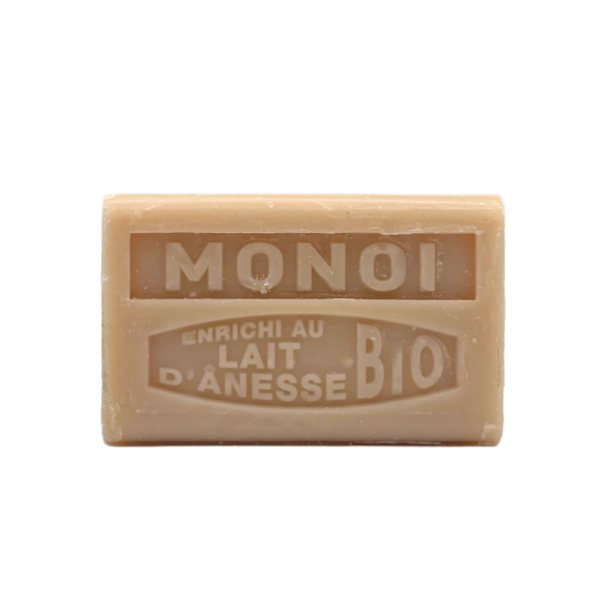 Savon lait d'ânesse bio 60g - Monoi