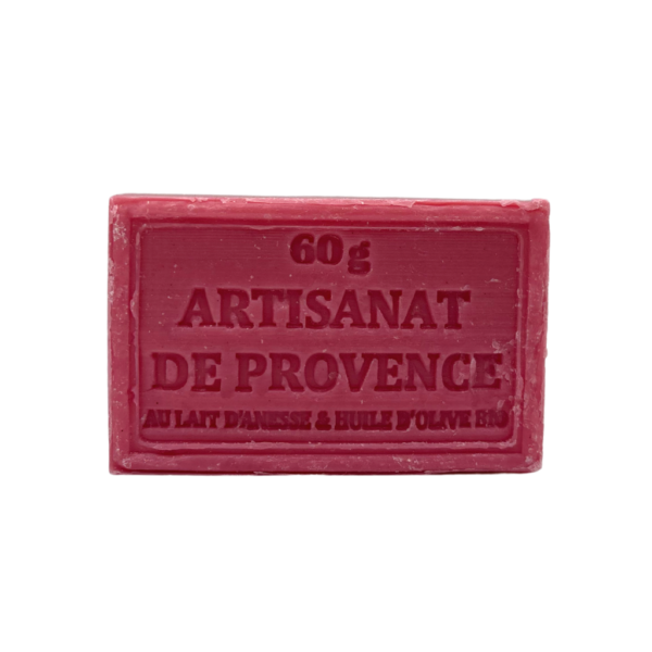 Savon lait d'ânesse bio 60g - Fraise des Bois – Image 2