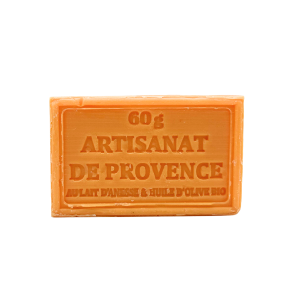 Savon lait d'ânesse bio 60g - Orange – Image 2