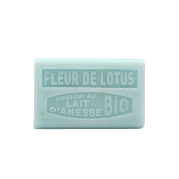 Savon lait d'ânesse bio 60g - Fleur de Lotus