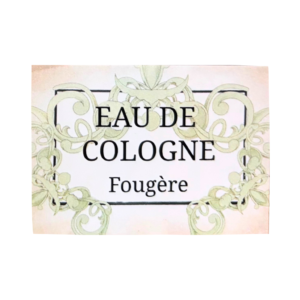 Étiquette Eau de Cologne – Fougère