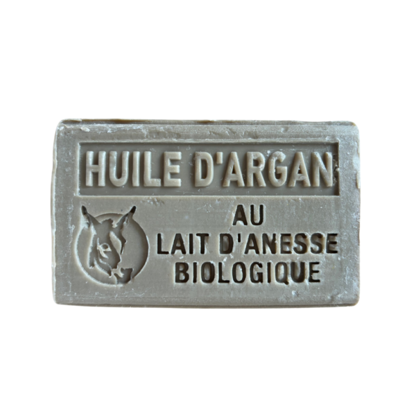 Savon lait d’ânesse bio 100g - Huile d'Argan