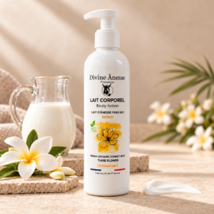 Lait Corporel – Lait d’ânesse et Monoi 250 ml