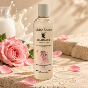 Gel Douche Lait d’ânesse – Rose