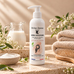 Après-shampoing au lait d’ânesse 250 ml