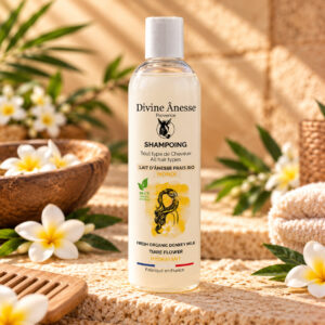 Shampoing Lait d’ânesse – Monoi 250 ml